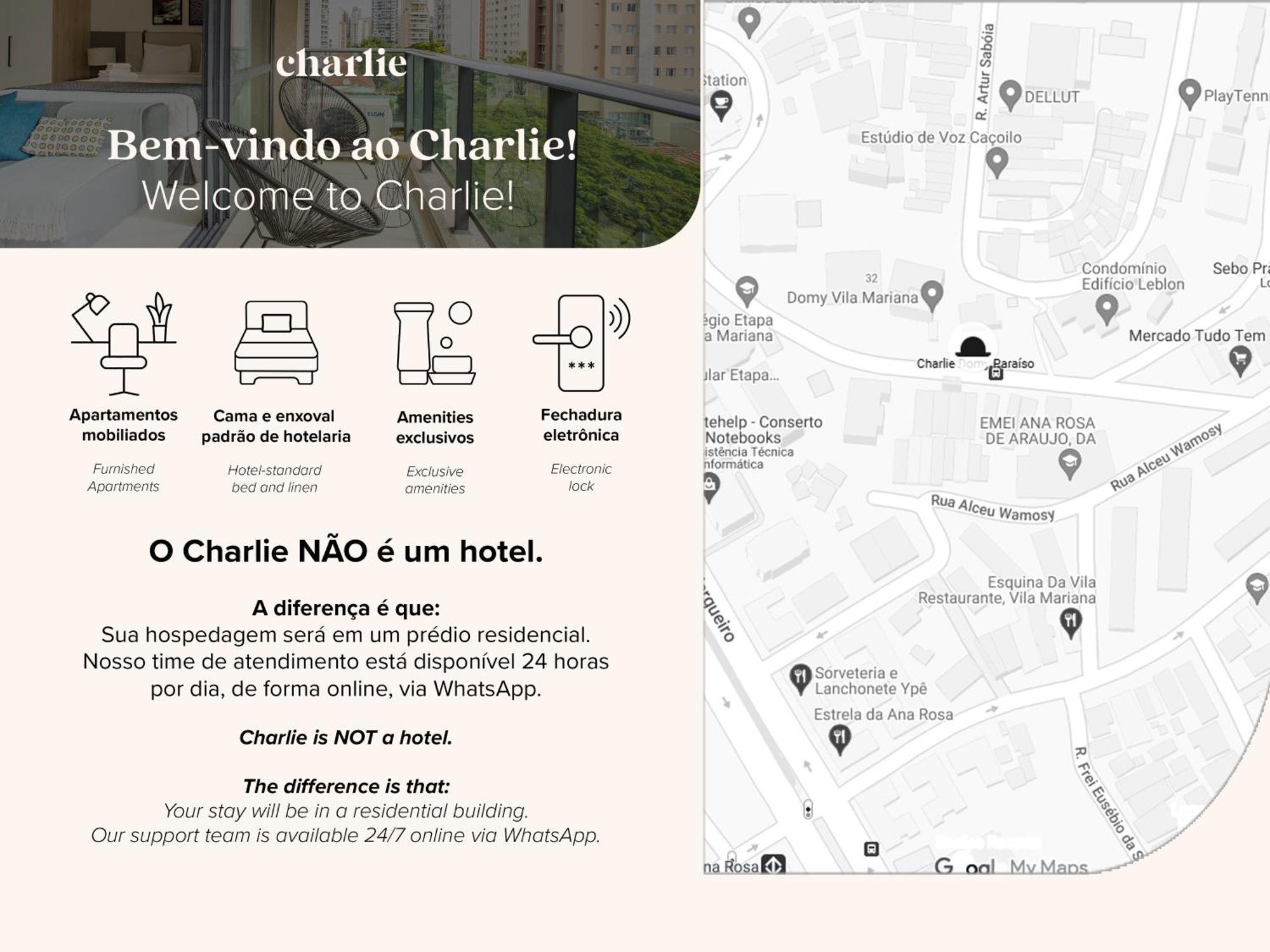 Charlie Domy Paraiso São Paulo Extérieur photo